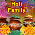 Warm Holi Wishes For Family.