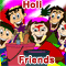 Affiliate - 2179 : Events : Holi [Mar 20] : Friends - Holi Wishes For Friends Greeting Cards.