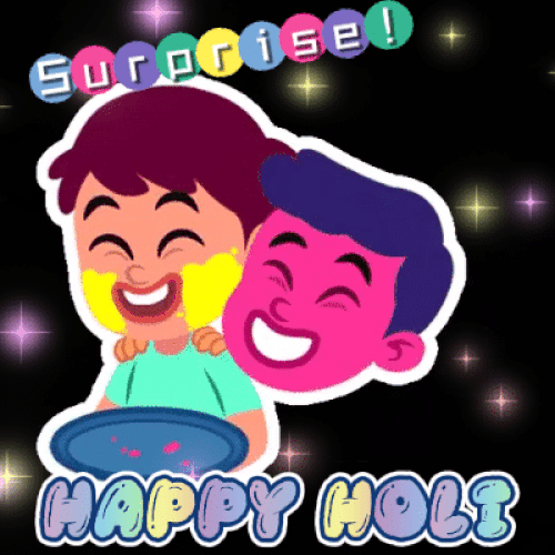 A Colorful Happy Holi Greetings. Free Happy Holi eCards, Greeting Cards |  123 Greetings