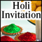 Invitation For A Holi Get Together.