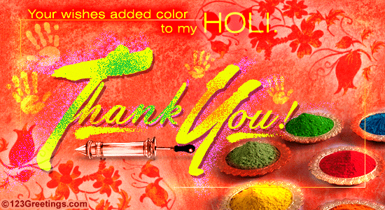 Thank You For Adding Colors...