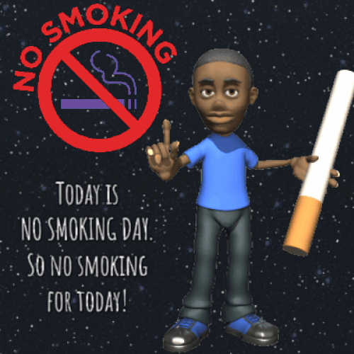 No Smoking For Today!