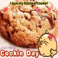 I Love My Oatmeal Cookie!