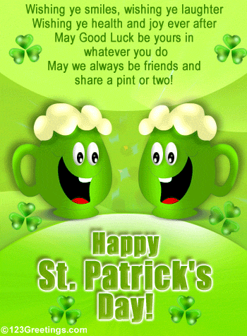 Irish Blessing With A Twist! Free Friends eCards, Greeting Cards | 123