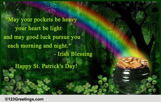 Send Irish Blessings Ecard!