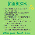 Irish Blessing , May The Road