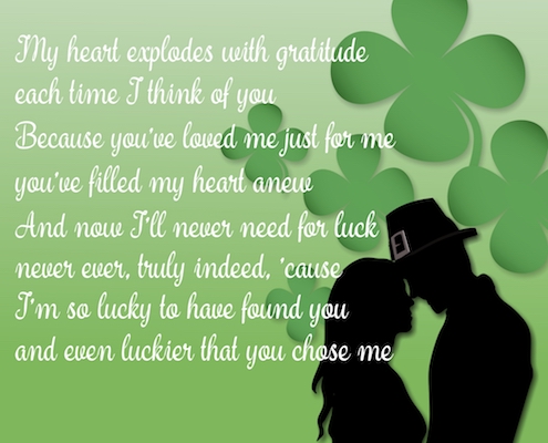 Lucky In Love Because You Chose Me.