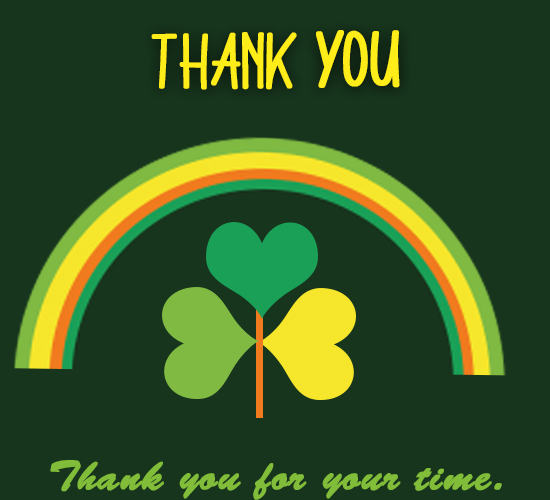 Thank You, St. Patrick’s Day.