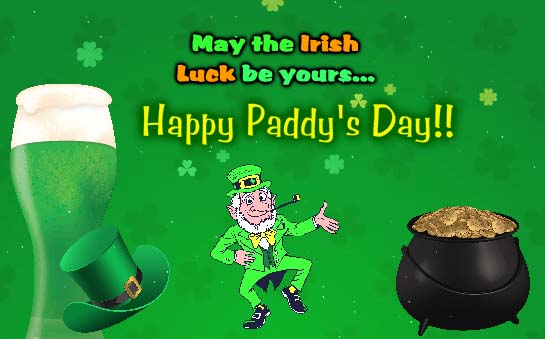 Paddy’s Day Thanks! Free Thank You Ecards, Greeting Cards 