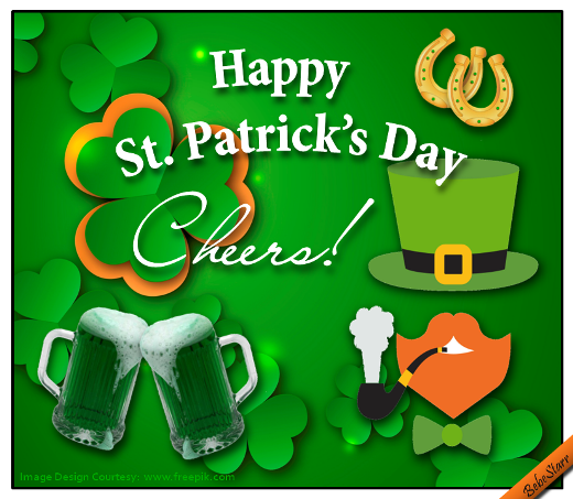 st patricks day irish cheers