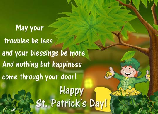 Blessings For St. Patrick’s Day! Free Happy St. Patrick's Day eCards ...