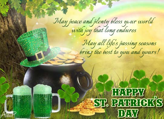 St Patricks Day Warm Wishes Free Happy St Patrick S Day ECards