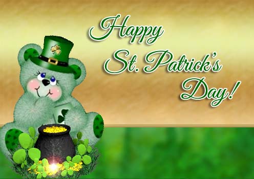 st patrick's day teddy bears