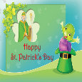 Purple Wishes Happy St. Patrick&rsquo;s Day.