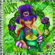 Cute St. Patrick’s Day Girl.
