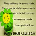 Happy & Warm Share A Smile Day!