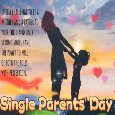 My Single Parents’ Day Card For You.