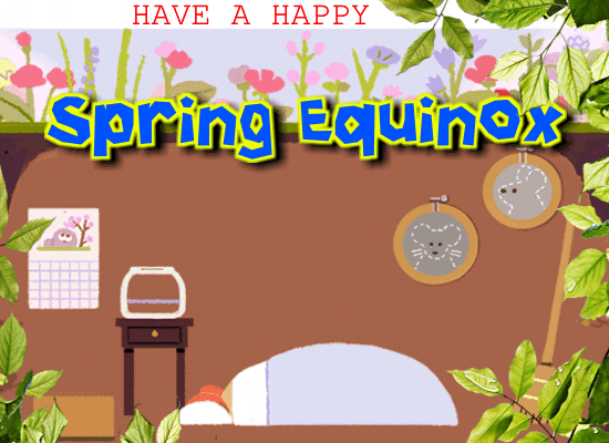 A Spring Equinox Card For You.