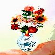 Flowers For His Beloved Mother.