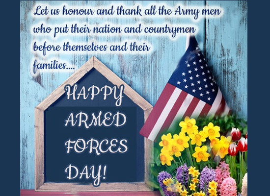 Let Us Honor & Thank All The Army.