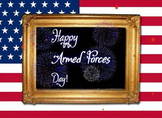 Today is: Armed Forces Day