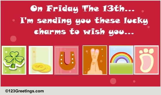Lucky Charms Free Friday the 13th eCards, Greeting 