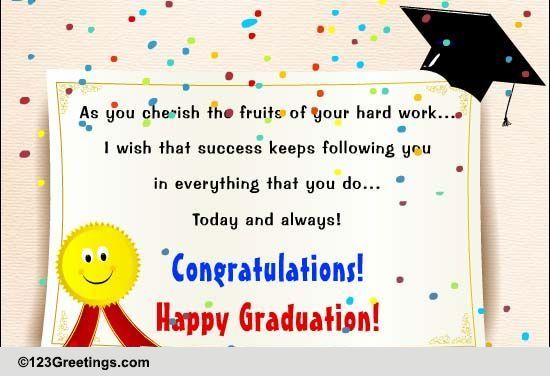 Congratulations! Happy Graduation! Free Happy Graduation eCards | 123