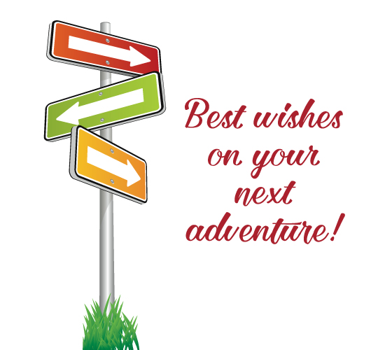 New Adventures Await! Free Good Luck eCards, Greeting Cards 123 Greetings