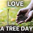 Inspiring Love A Tree Day Wishes.