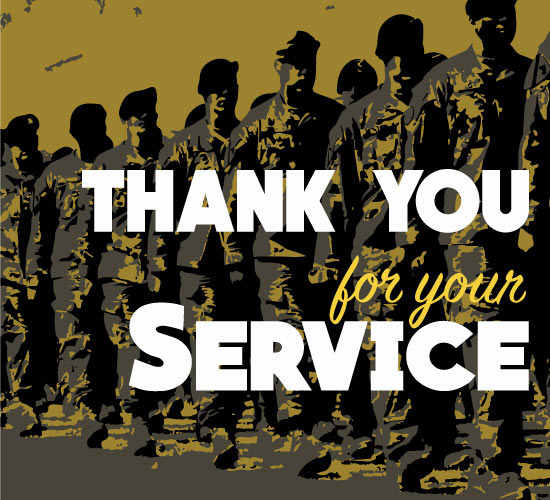 Thank You For Your Army Service Free Thank You ECards Greeting Cards 