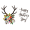 Antlers With Flowers On Mother%92s Day!