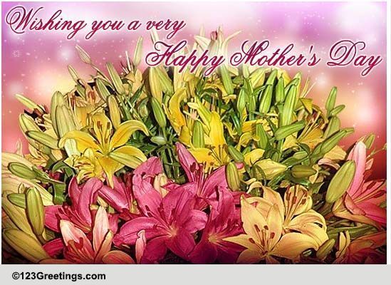 Floral Greetings For Your Mom Free Flowers Ecards Greeting Cards 123 Greetings 0549