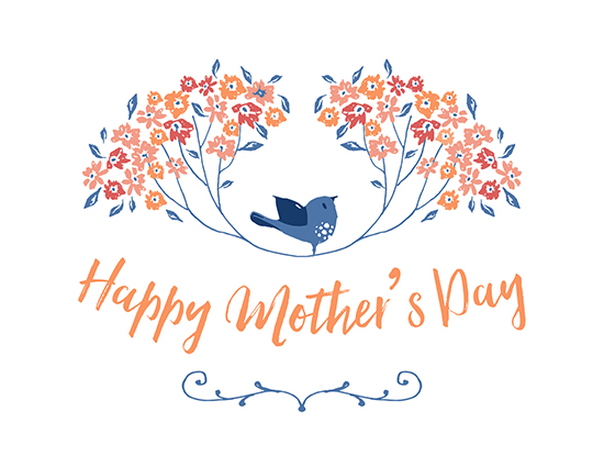 Floral Happy Mother’s Day.