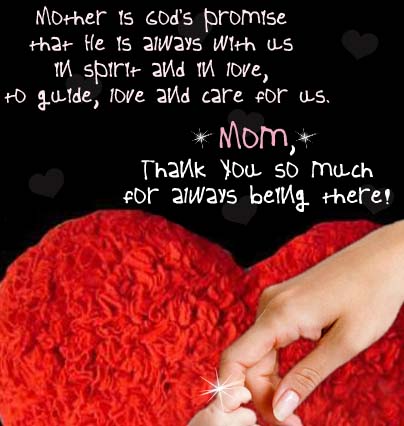 Thank You Mom For Being There. Free Happy Mother's Day eCards | 123