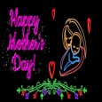 Neon Art Mother’s Day Wish.