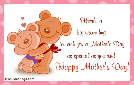 A Mother's Day Hug!