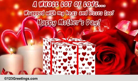 Mothers Day Hugs N Kisses T Free Hugs Ecards Greeting Cards 123 Greetings