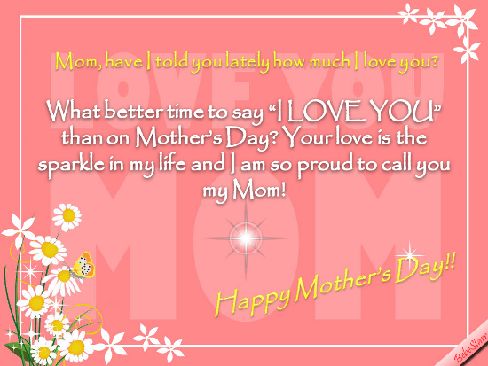 Proud To Call You My Mom!