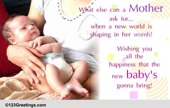 Wishes For New Mom To Be