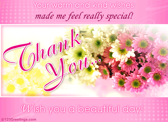 Thanking Card