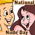 A Fun Card On Naked Day.