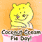 National Coconut Cream Pie Day [ May 8, 2024 ]