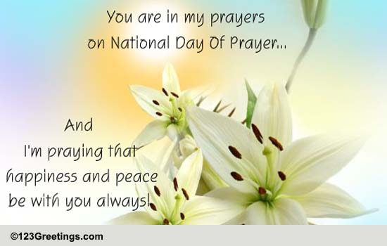Inspiring You Are In My Prayers Gallery