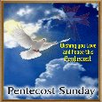 Pentecost Sunday Card.