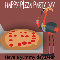 Happy Pizza Party Day, Dear...
