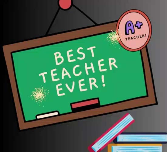 You’re The Best Teacher Ever! Free Teachers' Day eCards 123 Greetings