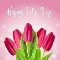 A Happy Tulip Day Ecard.