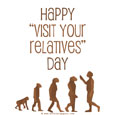 Visit Your Relatives - Evolution Card.