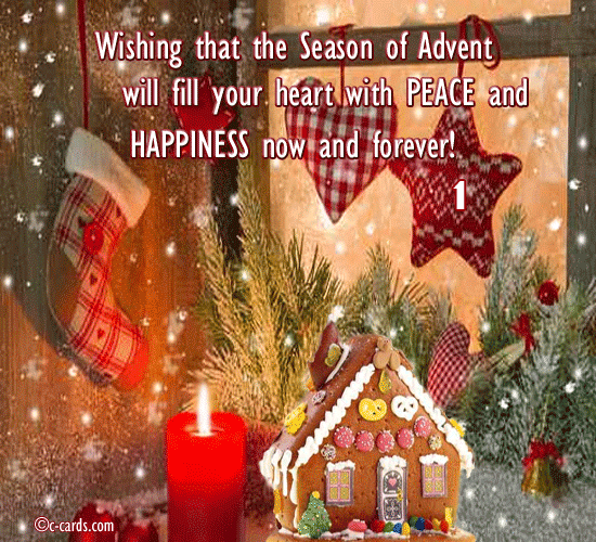 Advent Calendar. Free Advent eCards, Greeting Cards 123 Greetings