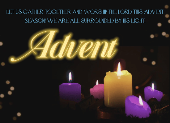 Let Us Worship The Lord This Advent.